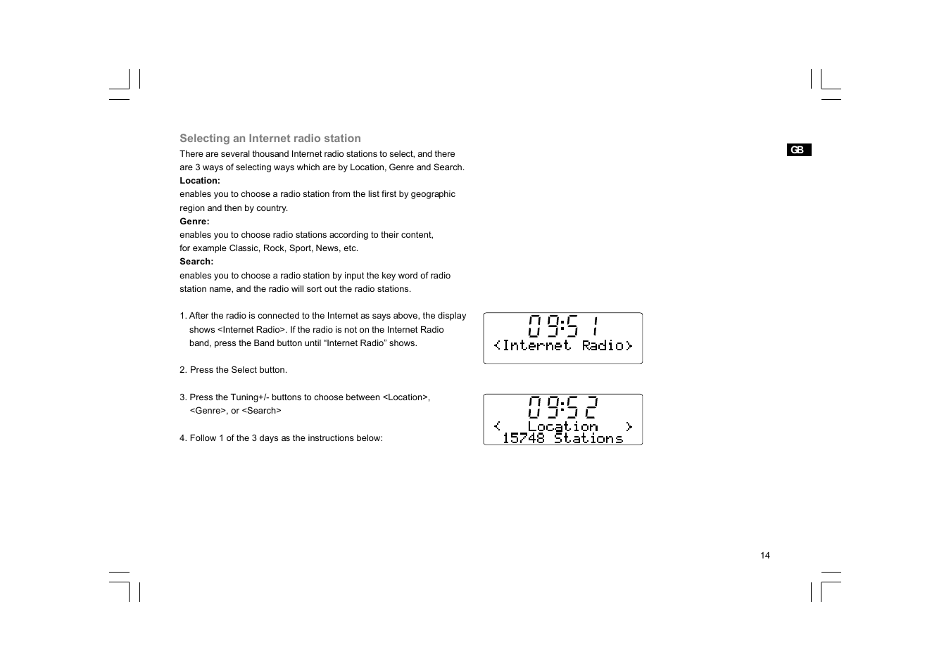 Sangean RCR-7WF User Manual | Page 15 / 40