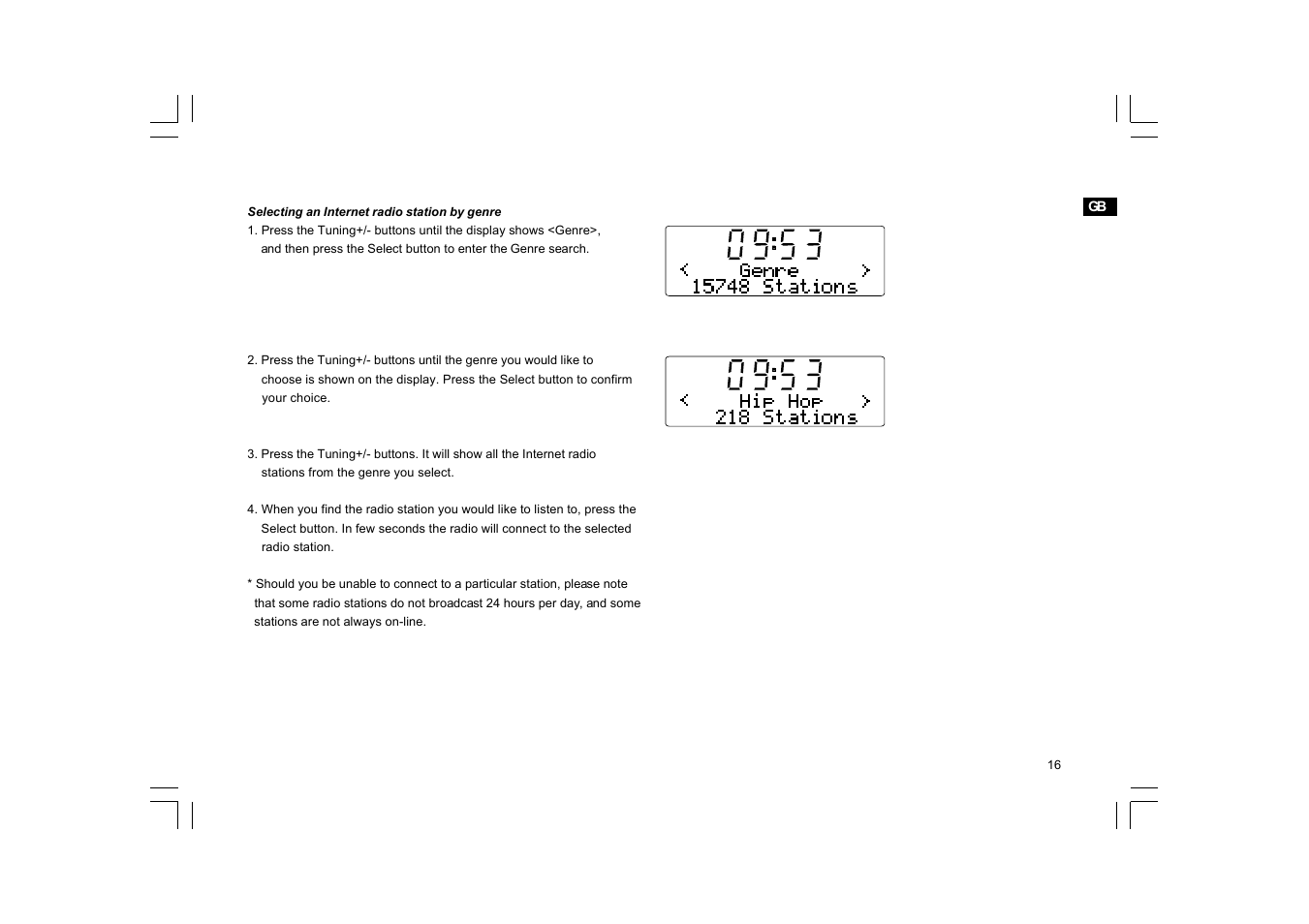 Sangean RCR-7WF User Manual | Page 17 / 40