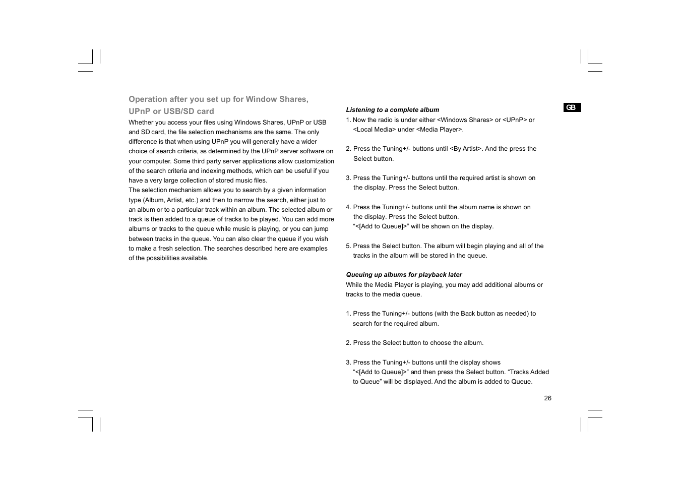 Sangean RCR-7WF User Manual | Page 27 / 40