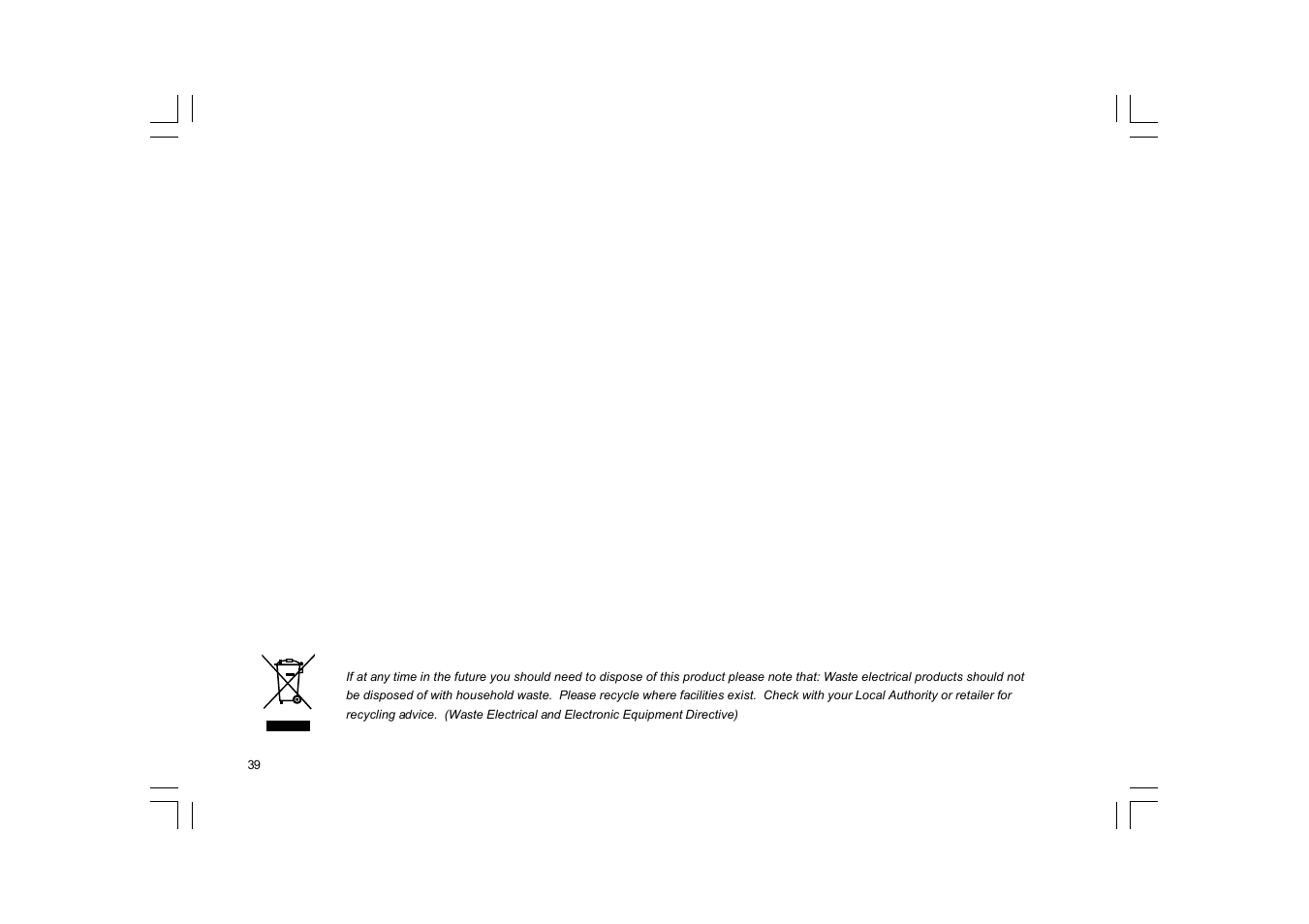 Sangean RCR-7WF User Manual | Page 40 / 40