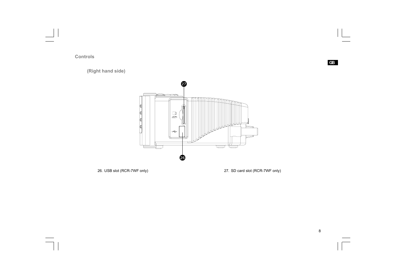 Sangean RCR-7WF User Manual | Page 9 / 40