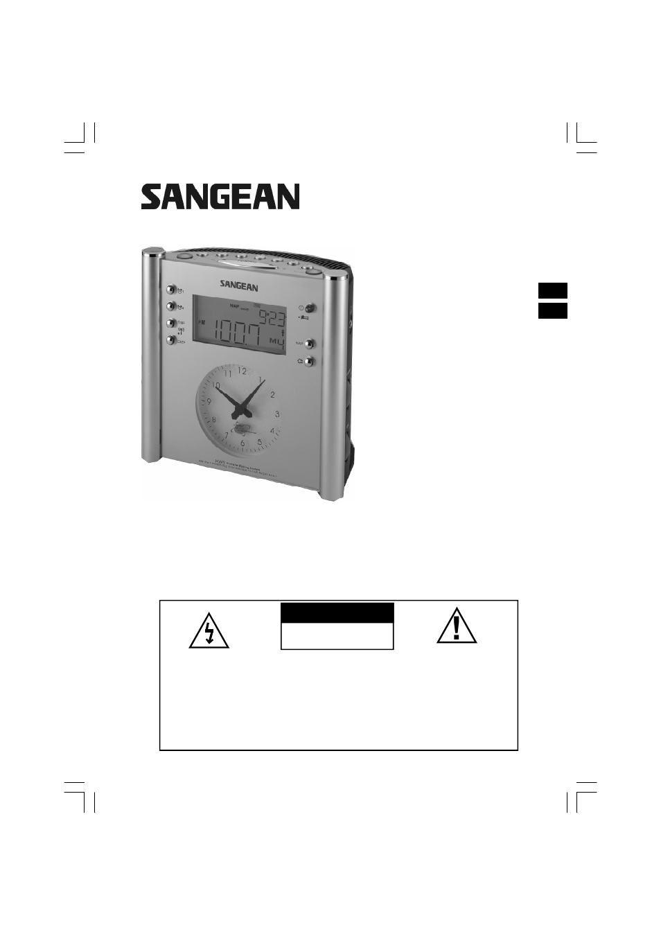 Sangean RCR-1 User Manual | 39 pages