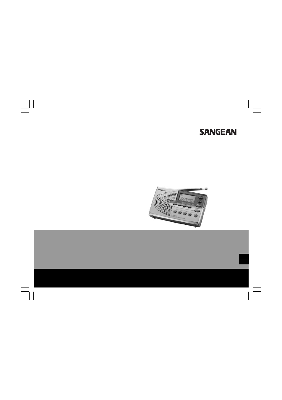 Sangean DT-220A User Manual | 25 pages