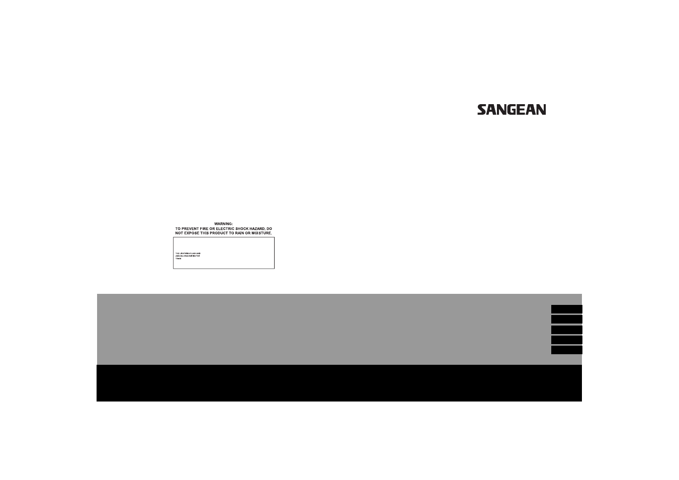 Sangean Sangean- RCR-3 User Manual | 79 pages