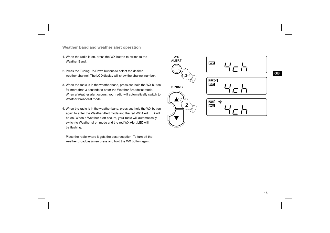 Sangean PR-D9W User Manual | Page 17 / 25