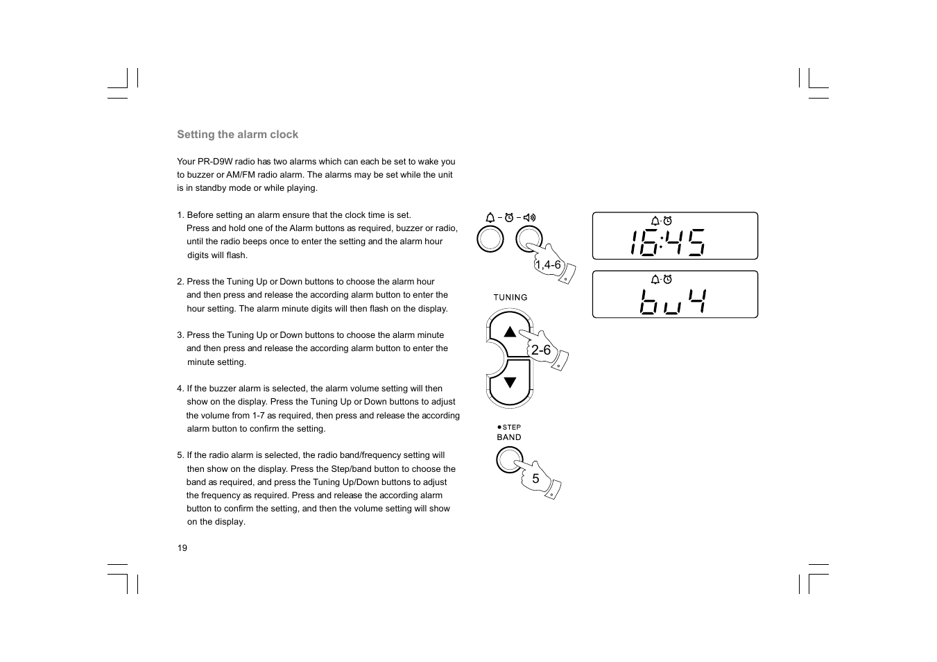 Sangean PR-D9W User Manual | Page 20 / 25