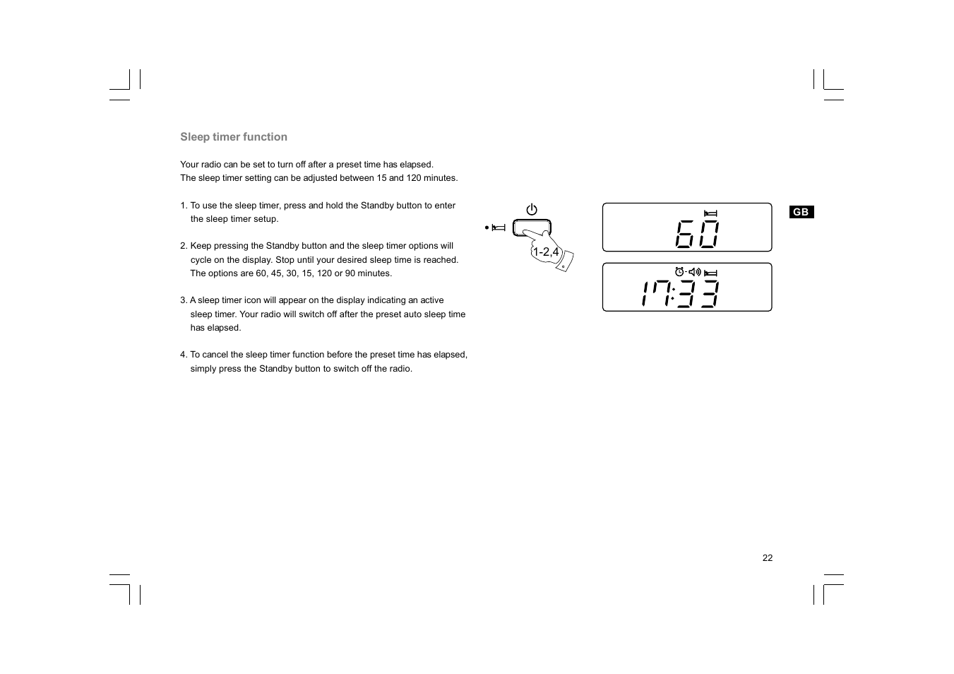 Sangean PR-D9W User Manual | Page 23 / 25