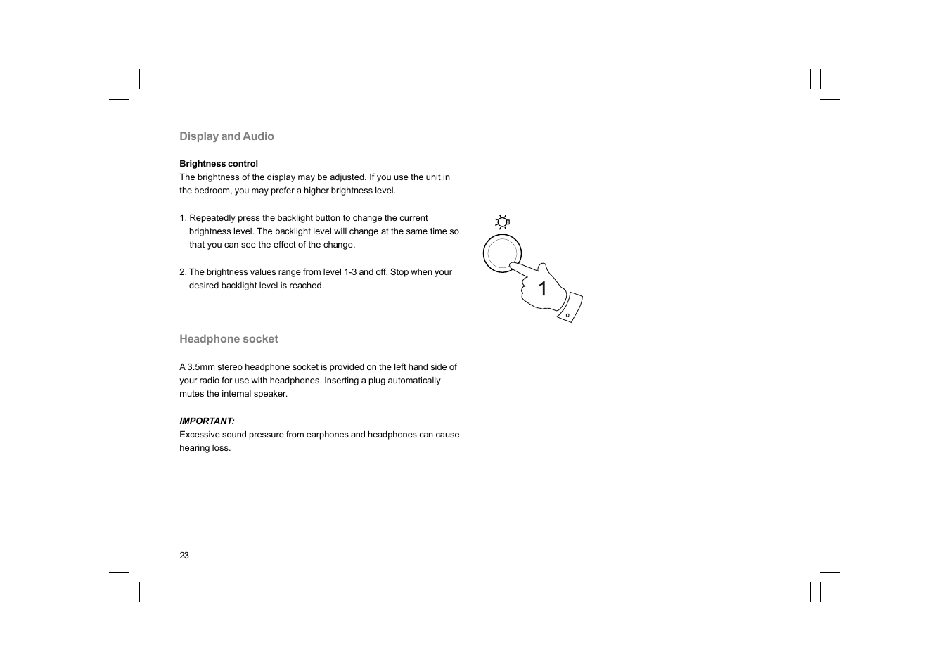 Sangean PR-D9W User Manual | Page 24 / 25