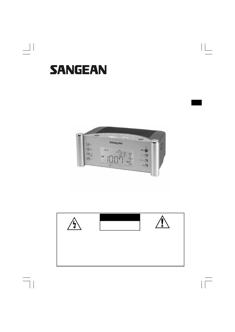 Sangean RCR-2 User Manual | 19 pages