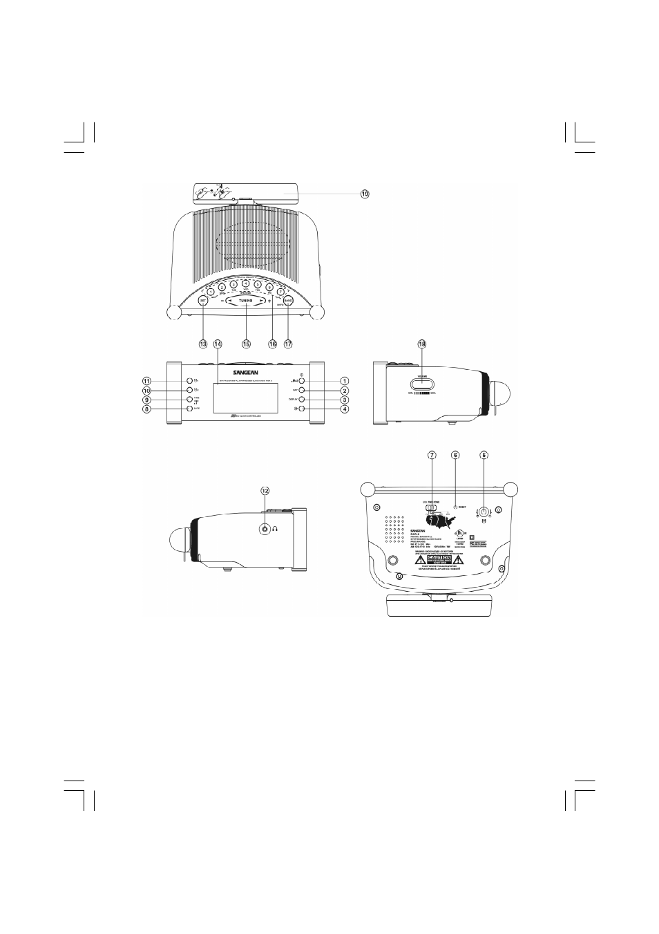 Sangean RCR-2 User Manual | Page 6 / 19