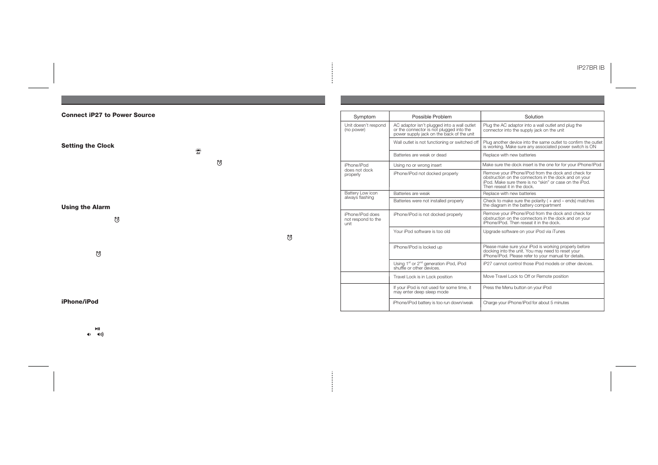 SDI Technologies The Portable System For Your iPhone & iPod iP27 User Manual | Page 11 / 14