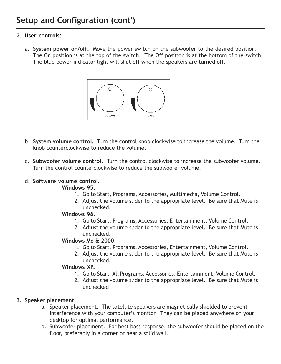 Setup and configuration (cont') | Sonic Blue XJR User Manual | Page 3 / 8