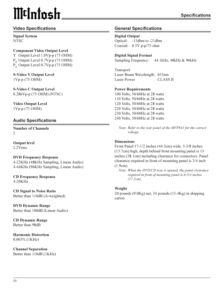 Sonic Blue MVP841 User Manual | Page 30 / 32
