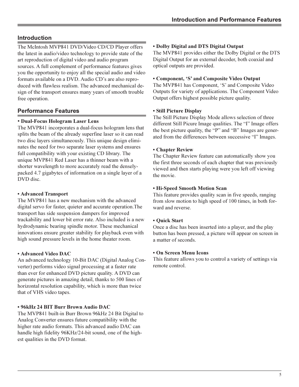 Sonic Blue MVP841 User Manual | Page 5 / 32