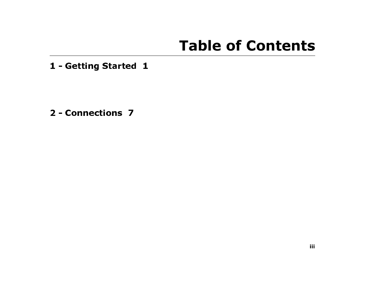 Sonic Blue 4500 User Manual | Page 3 / 86