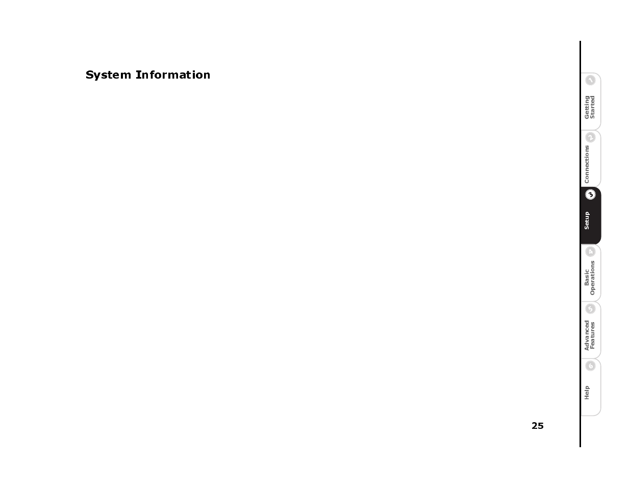 System information | Sonic Blue 4500 User Manual | Page 31 / 86