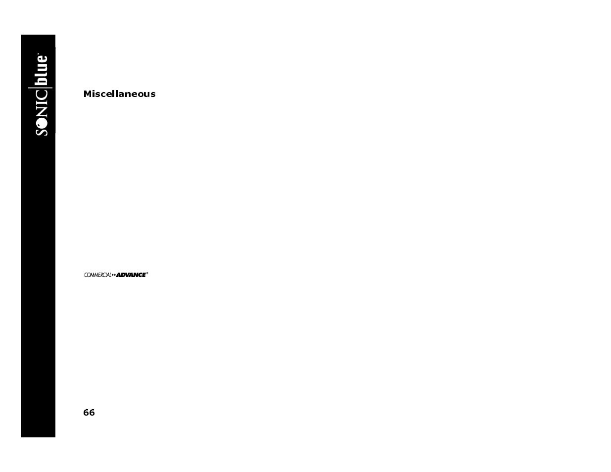 Miscellaneous, Re p lay tv 45 00 | Sonic Blue 4500 User Manual | Page 72 / 86