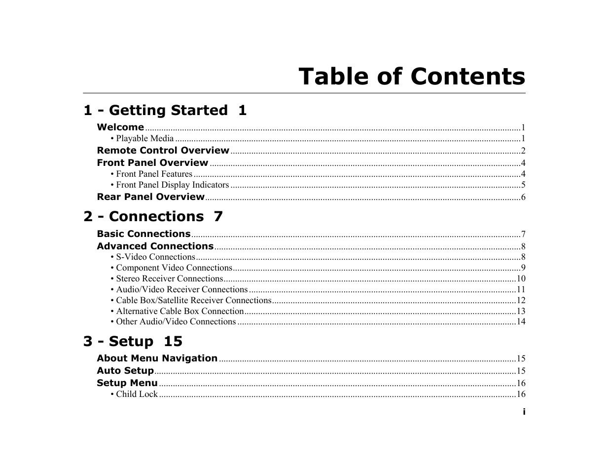 Sonic Blue DVR4400 User Manual | Page 3 / 68