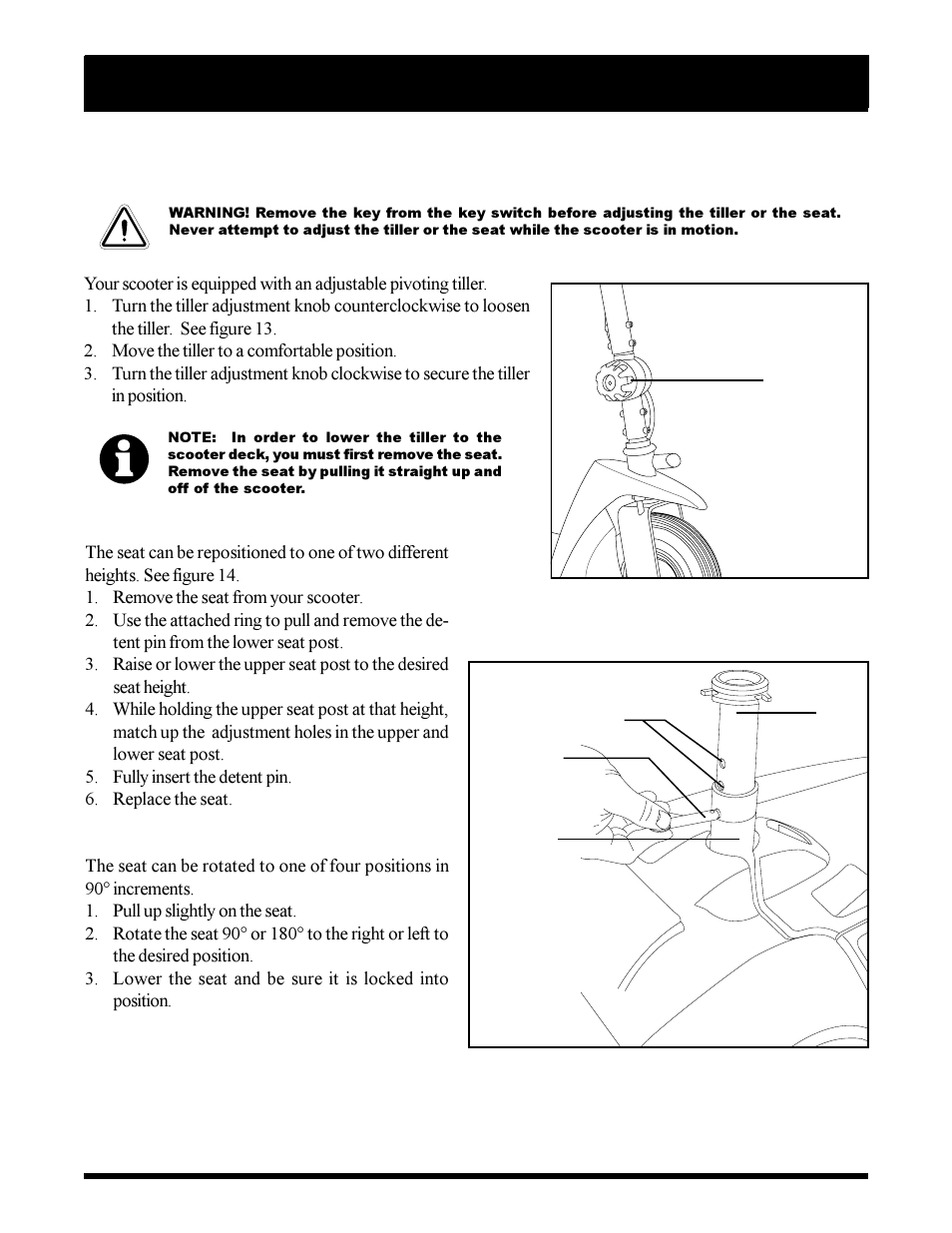 Sonic Blue Scooter User Manual | Page 29 / 36