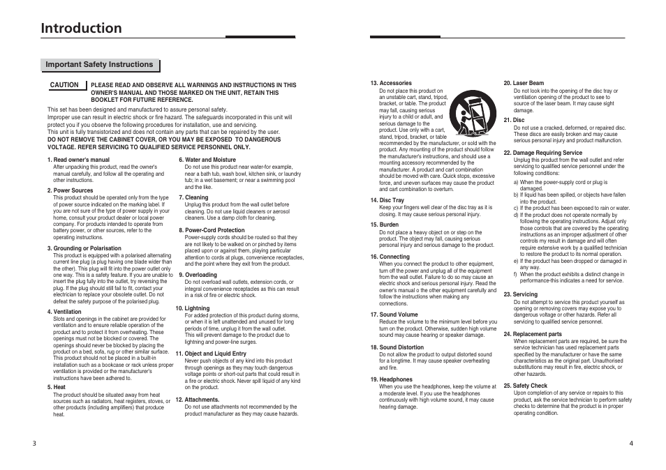 Introduction | Sonic Blue DVP855 User Manual | Page 3 / 20
