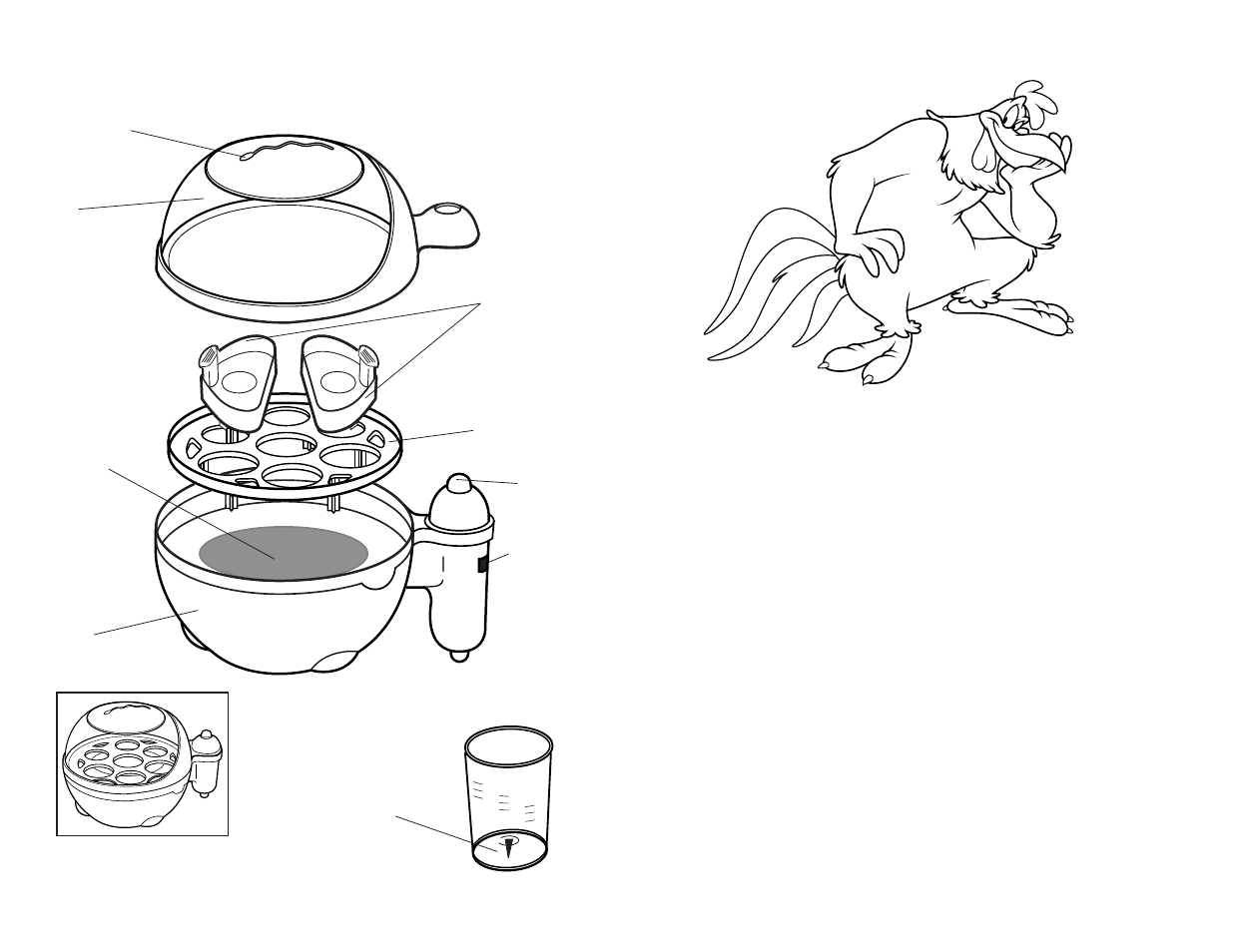 Operating instructions, Helpful hints | Salton, Inc Egg Cooker EG2LT User Manual | Page 9 / 12