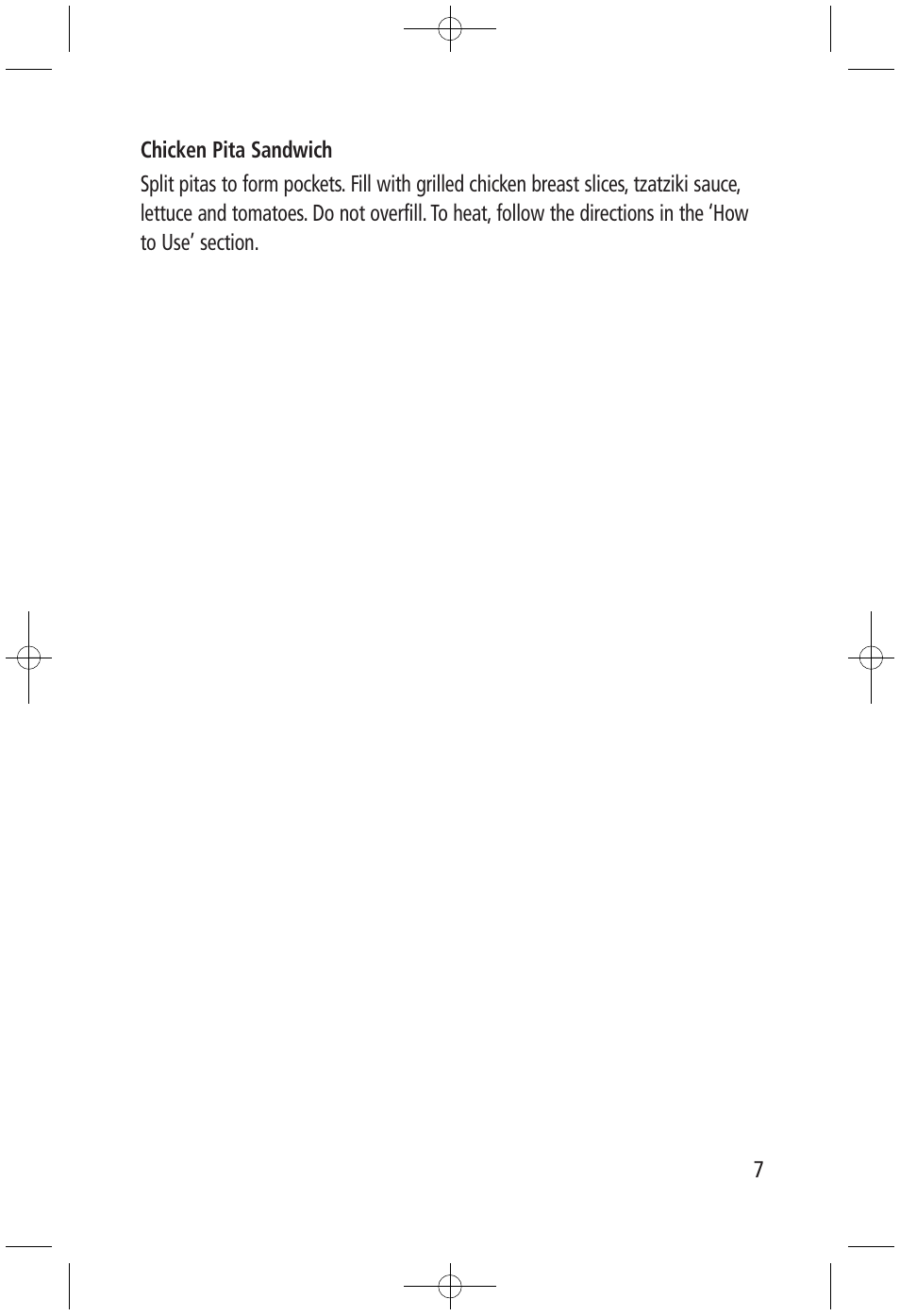 Salton, Inc SG-1207 User Manual | Page 7 / 8