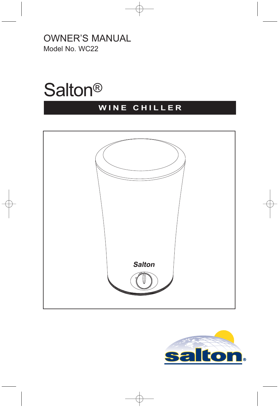Salton, Inc WC22 User Manual | 8 pages