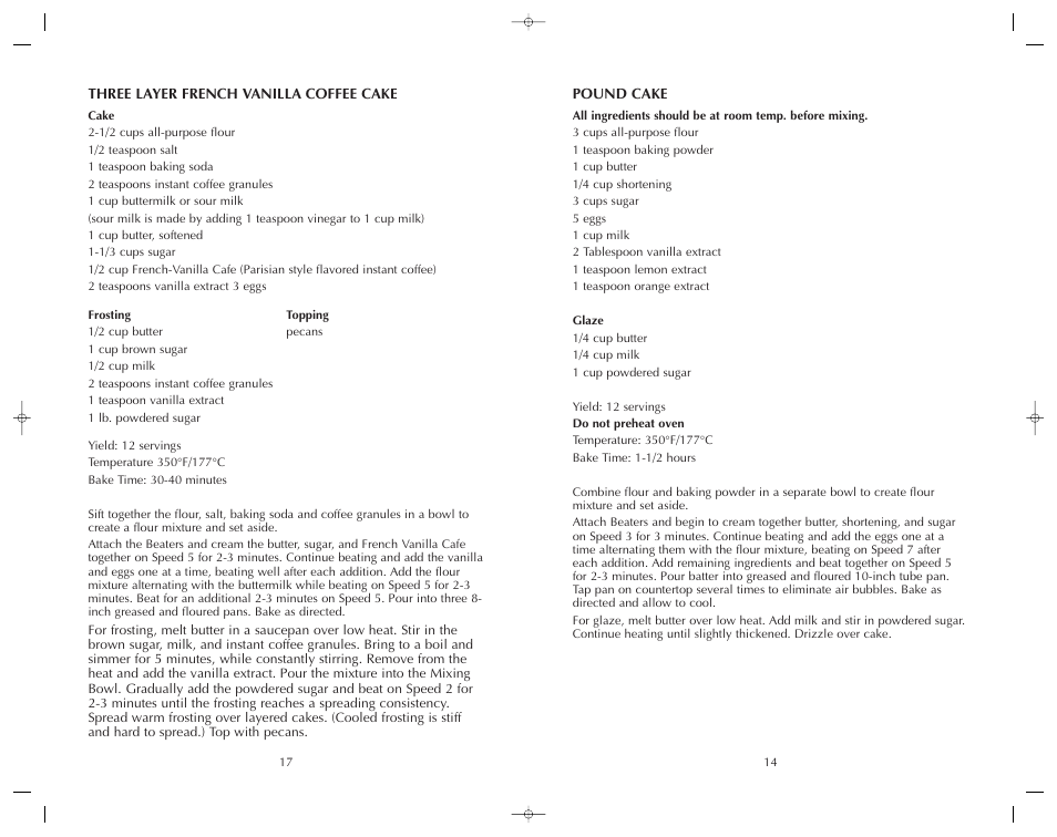 FARBERWARE MIXER FSM126EM User Manual | Page 15 / 32