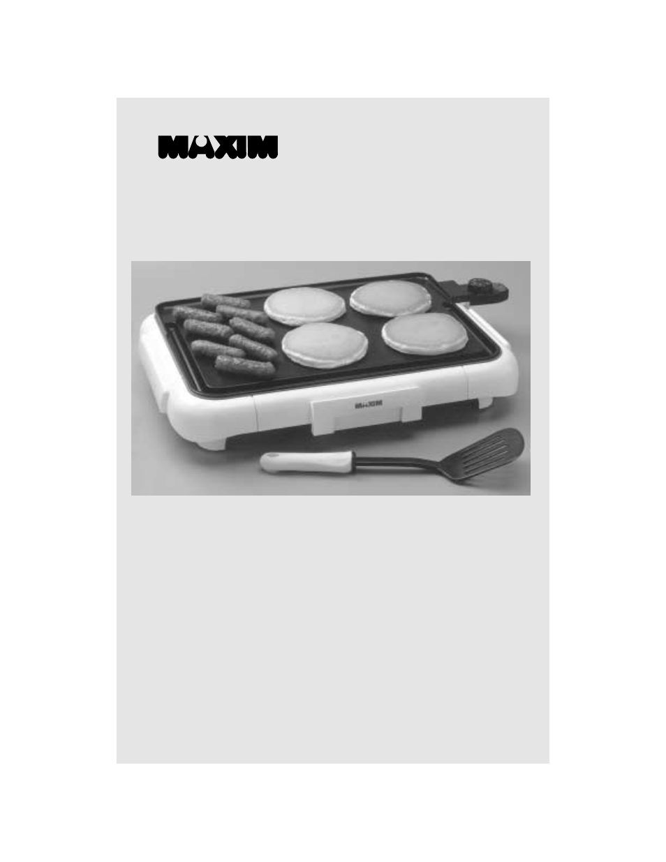 Salton, Inc Cool-Edge Griddle MAXGW1 User Manual | 17 pages