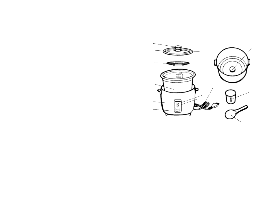 Farberware, Getting to know your | FARBERWARE AUTOMATIC RICE COOKER FSRC140 User Manual | Page 16 / 20