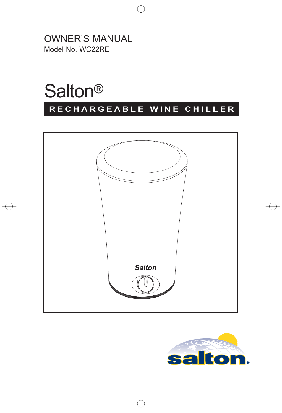 Salton, Inc WC22RE User Manual | 8 pages