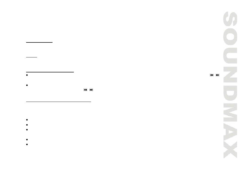 Radio operations | SoundMax SM-CMD2021 User Manual | Page 17 / 80