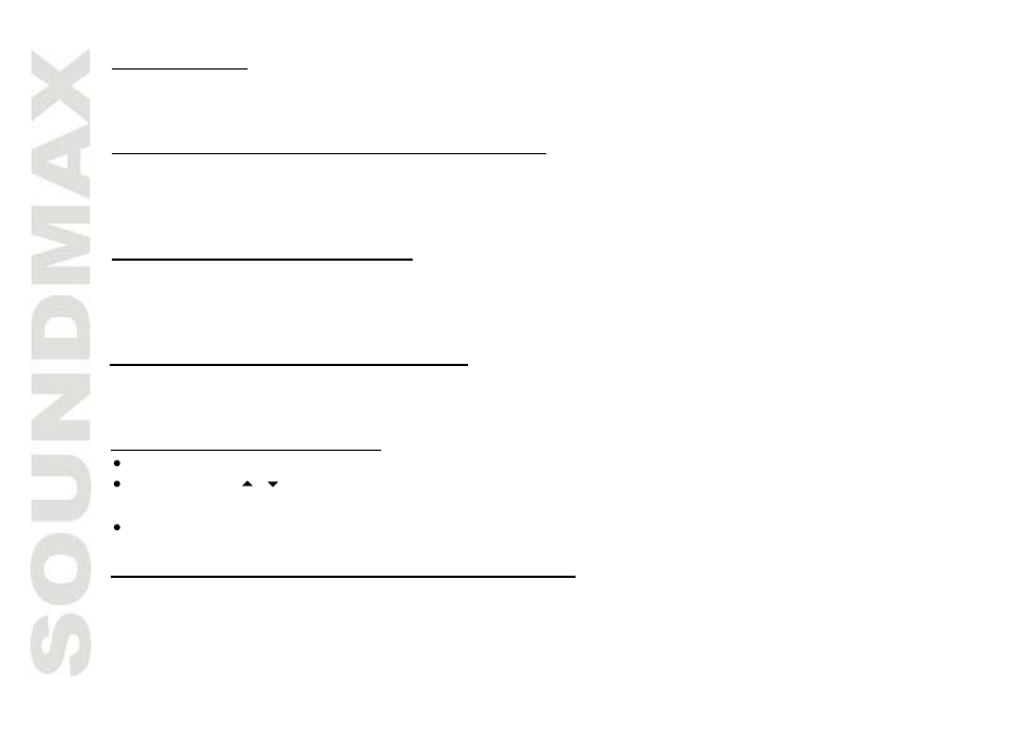 SoundMax SM-CMD2021 User Manual | Page 24 / 80