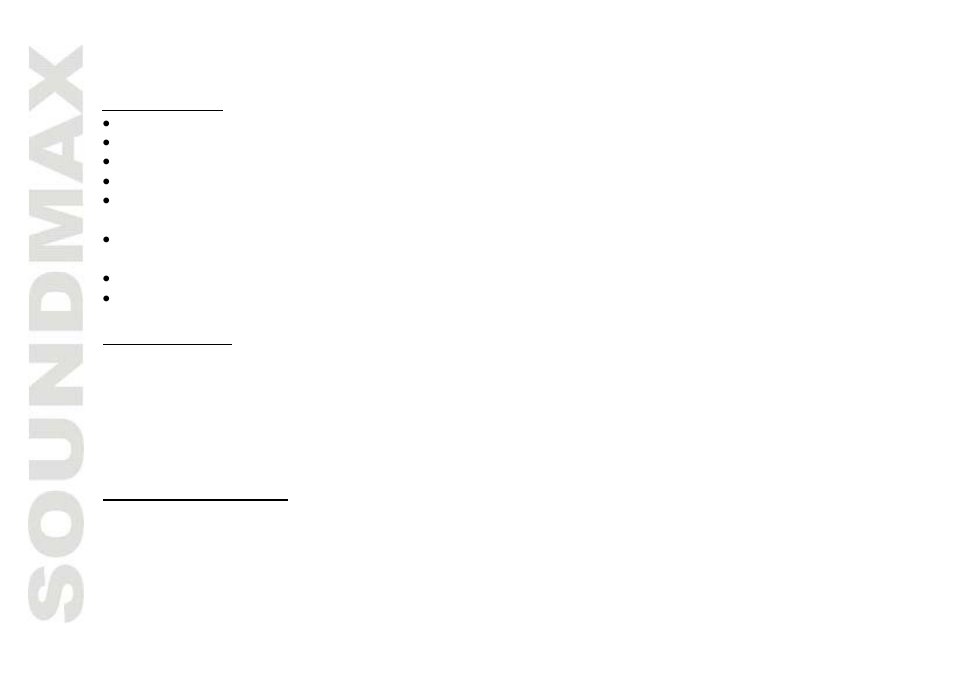 Cleaning | SoundMax SM-CMD2021 User Manual | Page 32 / 80