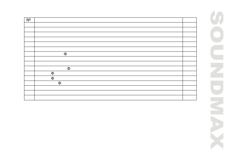 Accessories | SoundMax SM-CMD2021 User Manual | Page 9 / 80