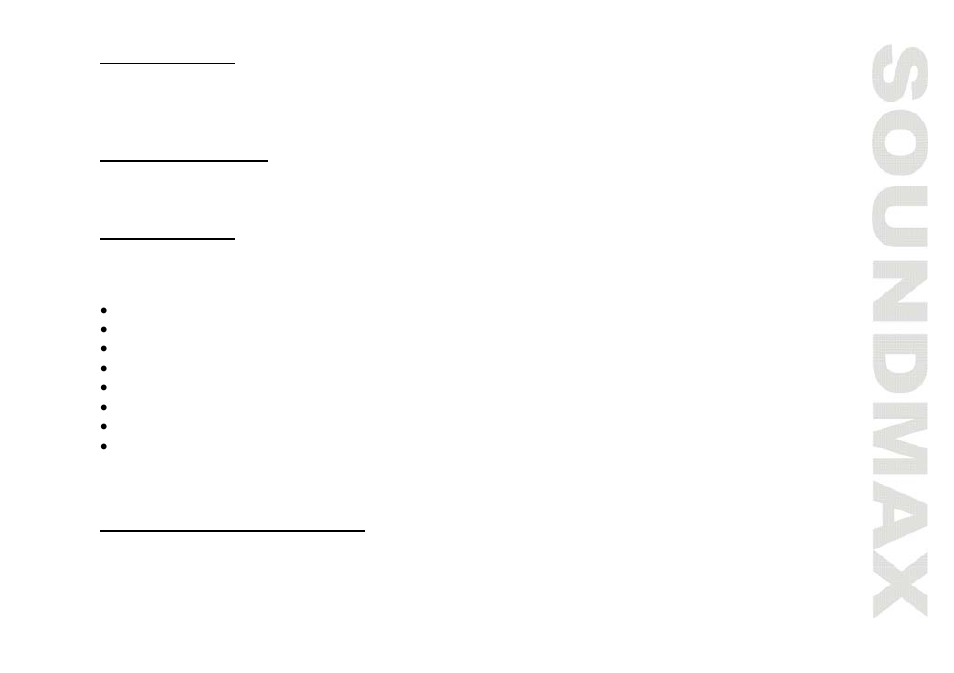 SoundMax SM-CMD2022 User Manual | Page 17 / 85
