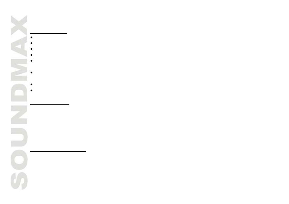 Cleaning | SoundMax SM-CMD2022 User Manual | Page 36 / 85
