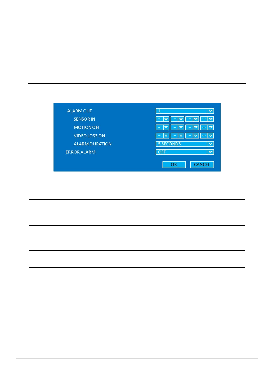 4-1. alarm-out | Speco Technologies 2 Channel HDcctv + 8 Channel Full D1 Digital Video Recorder DVR82HD User Manual | Page 29 / 99