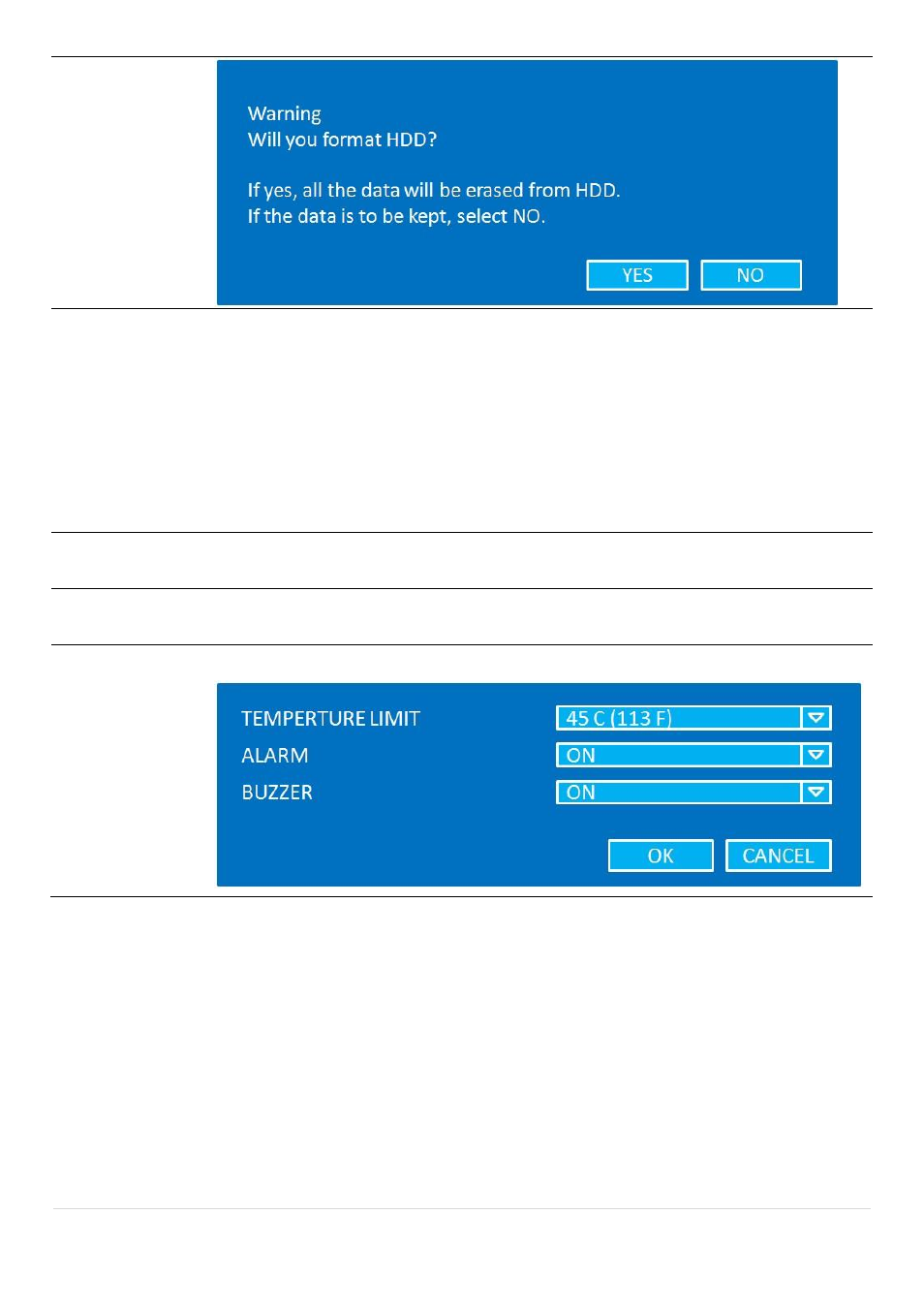 Speco Technologies 2 Channel HDcctv + 8 Channel Full D1 Digital Video Recorder DVR82HD User Manual | Page 34 / 99