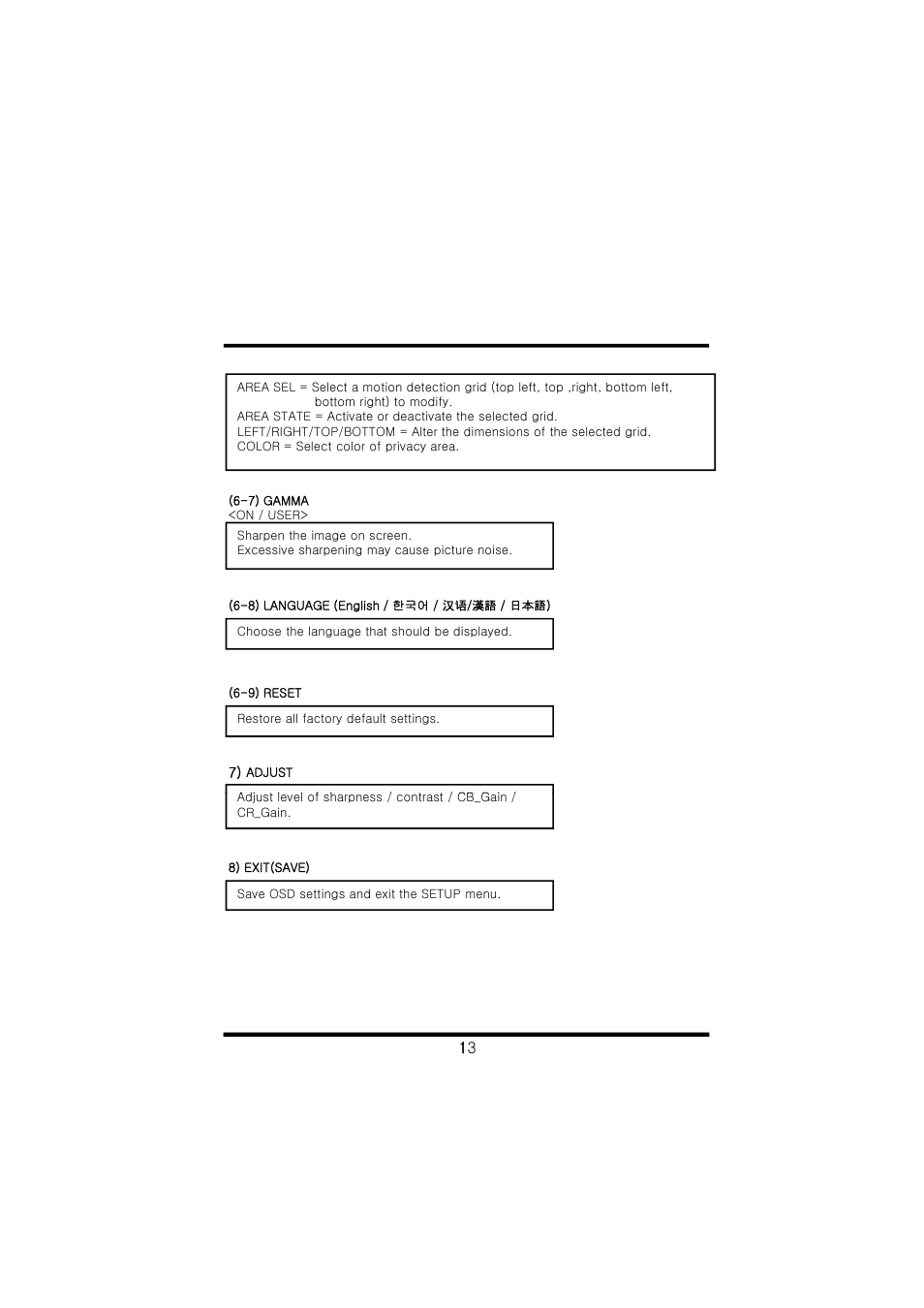 Speco Technologies HTD8SCS User Manual | Page 15 / 20