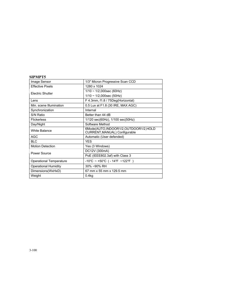 Speco Technologies SIPT5 User Manual | Page 104 / 104