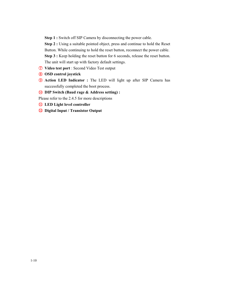 Speco Technologies SIPT5 User Manual | Page 14 / 104