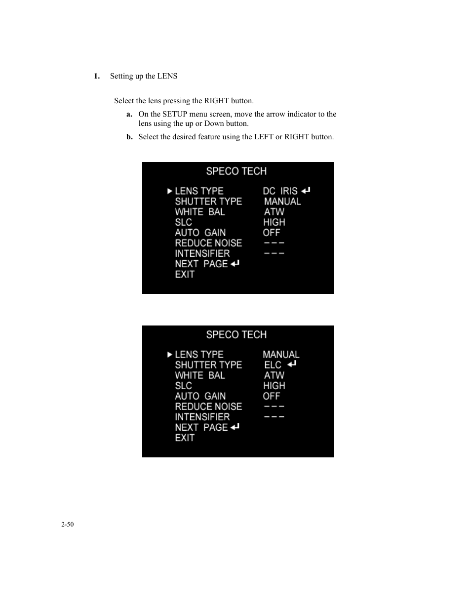 Speco Technologies SIPT5 User Manual | Page 54 / 104