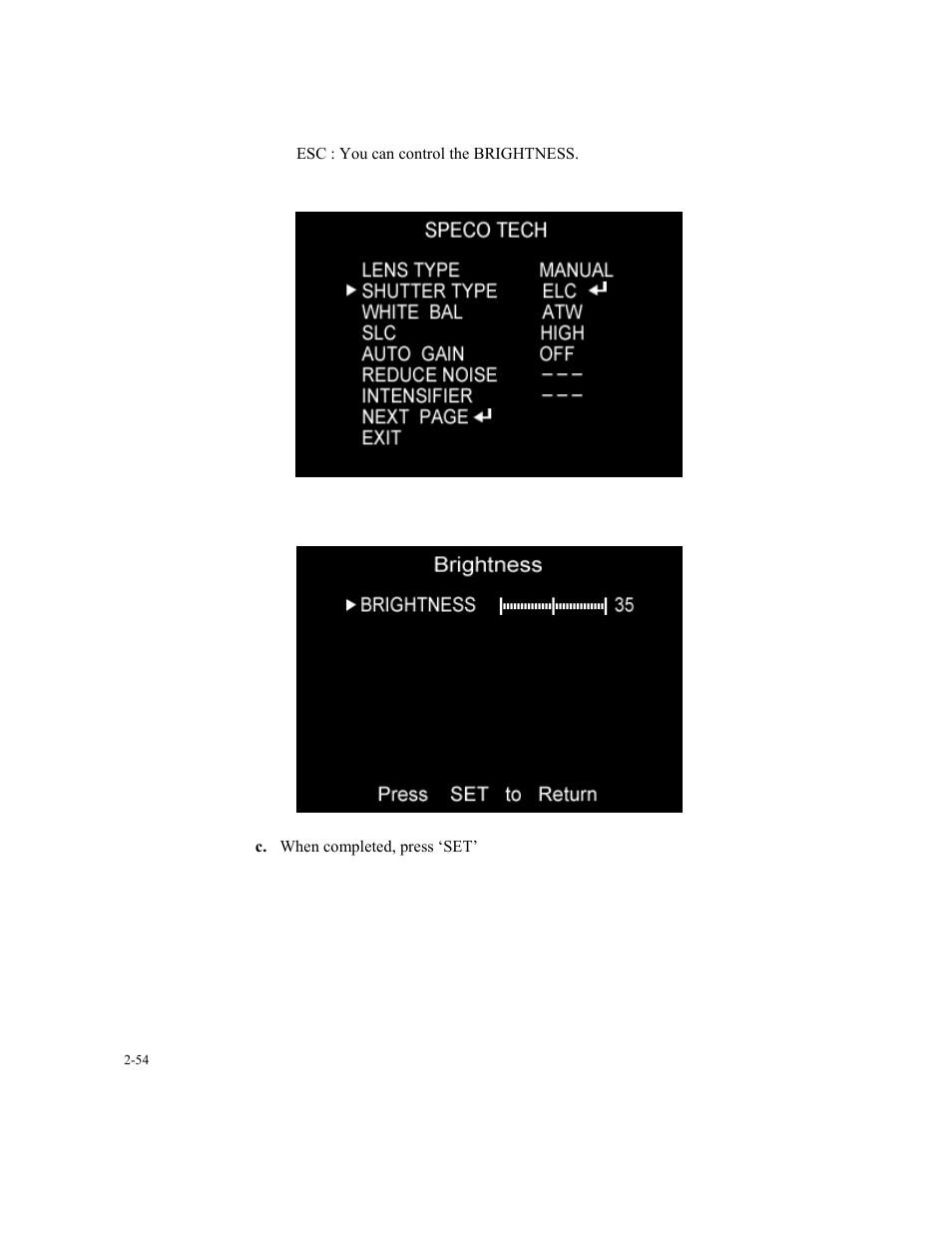 Speco Technologies SIPT5 User Manual | Page 58 / 104