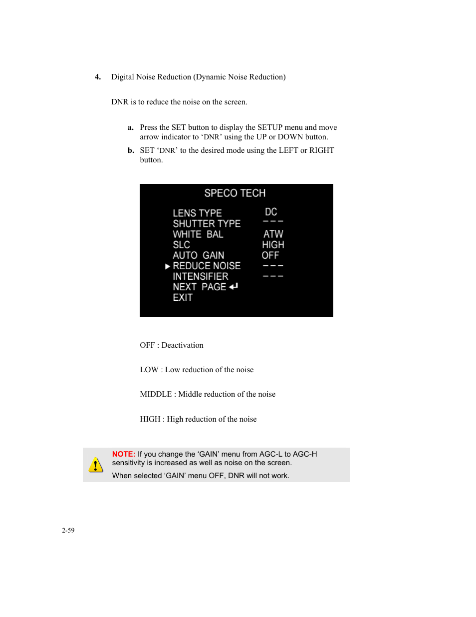 Speco Technologies SIPT5 User Manual | Page 63 / 104