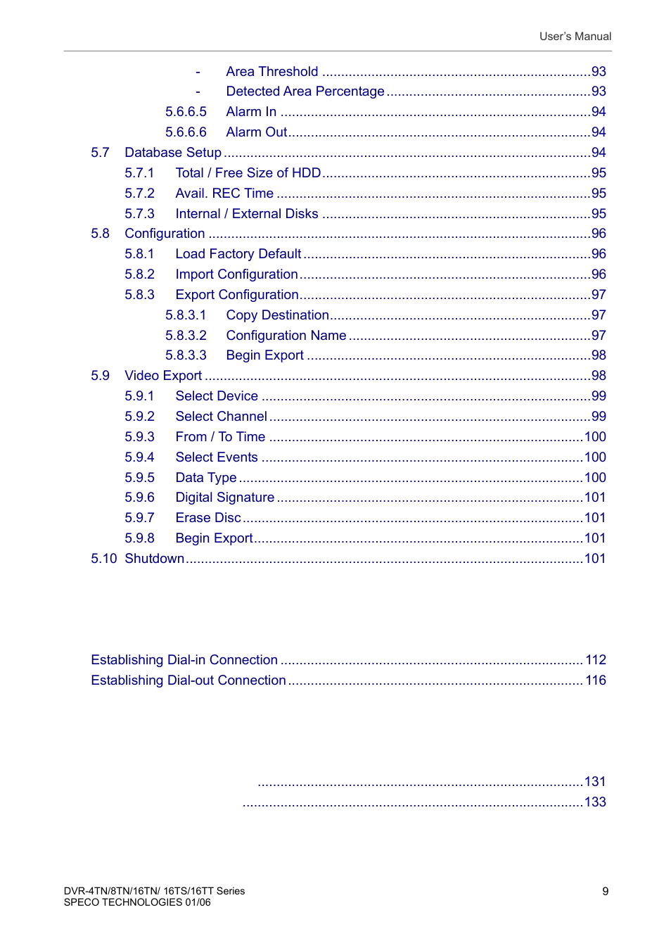 Overview | Speco Technologies DVR-16TT User Manual | Page 10 / 139