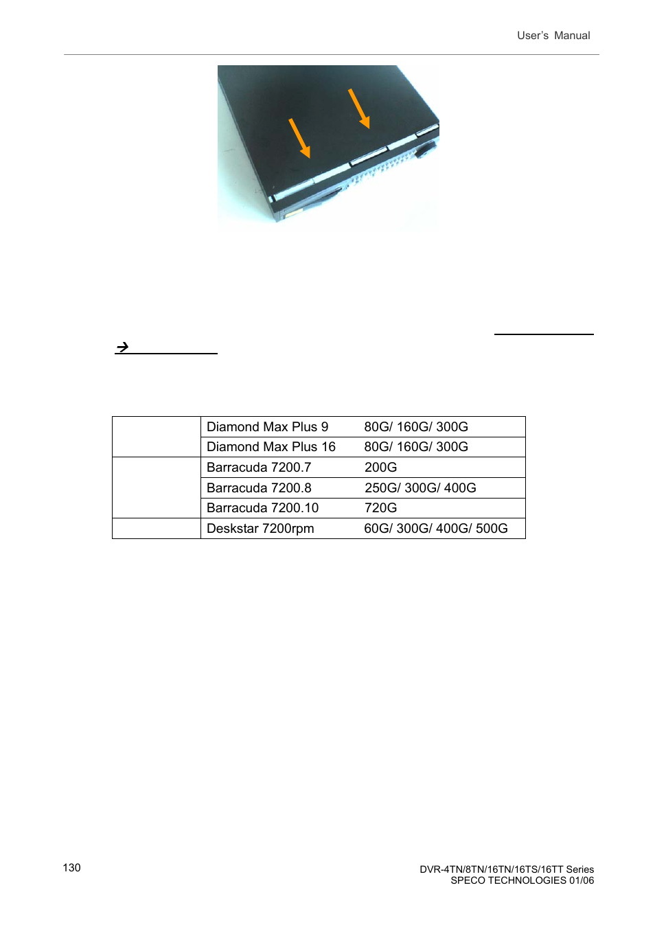 Speco Technologies DVR-16TT User Manual | Page 131 / 139