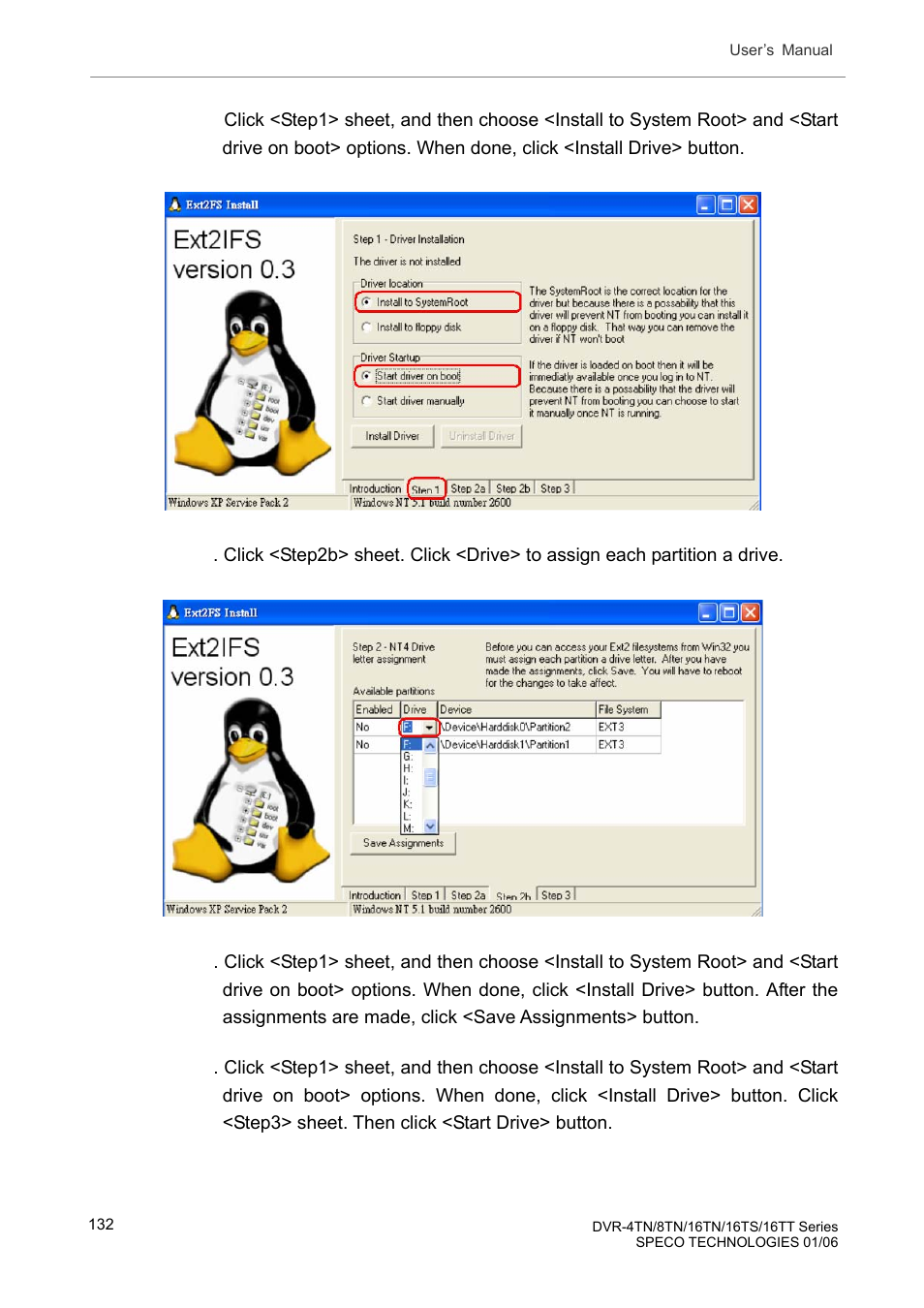 Speco Technologies DVR-16TT User Manual | Page 133 / 139