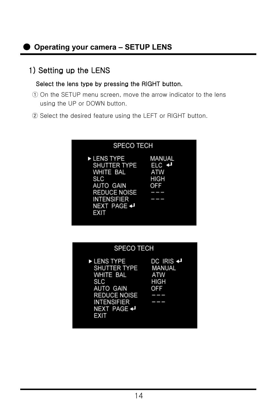 Speco Technologies CVC-6246IHR User Manual | Page 15 / 41