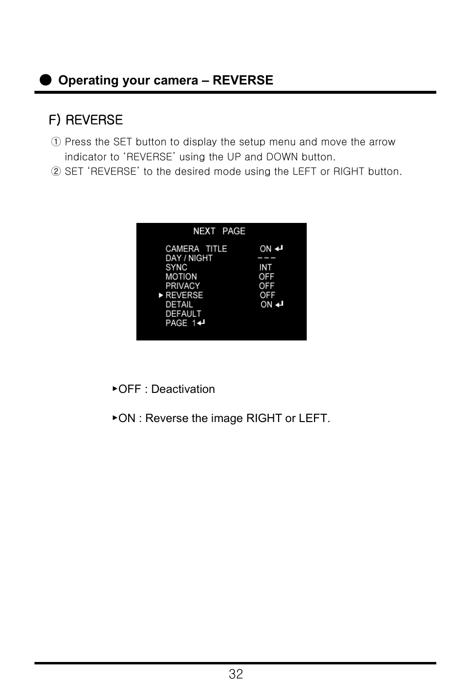 Speco Technologies CVC-6246IHR User Manual | Page 33 / 41